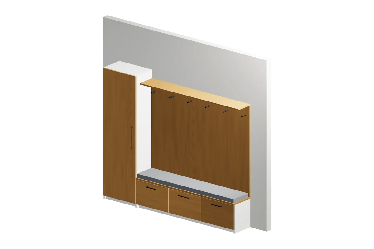 Flurgarderobe