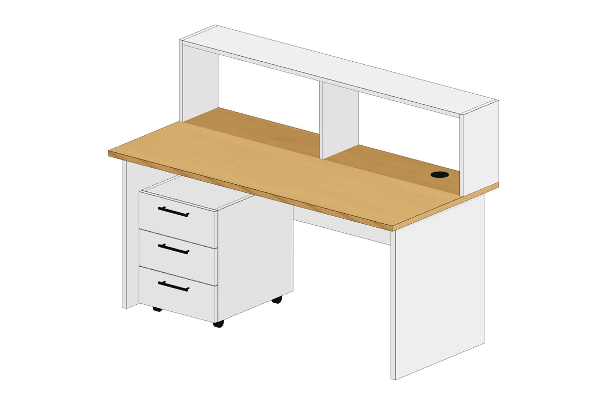 Homeoffice-Schreibtisch